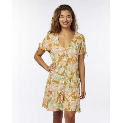 Rip Curl šaty Always Summer B/t Dress Gold