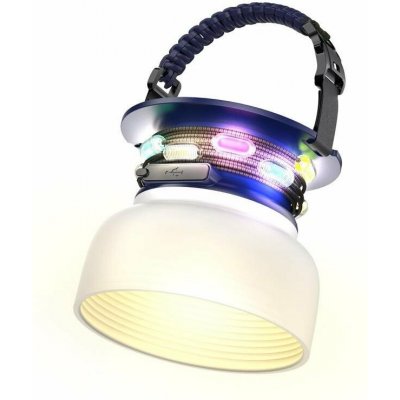 IMMAX solární lampička s integrovaným RGB barevný LED řetězem a funkcí powerbanky – Sleviste.cz