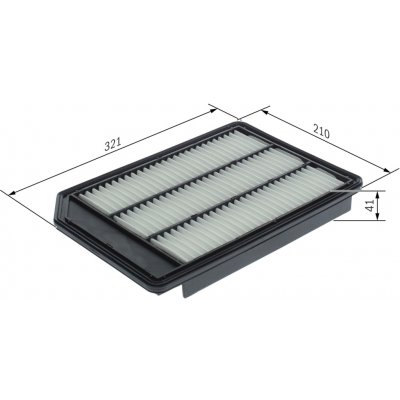 Vzduchový filtr BOSCH F 026 400 419 (F026400419) – Hledejceny.cz