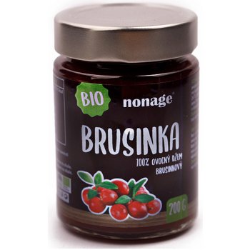 Nonage Bio brusinkový ovocný Džem 200 g