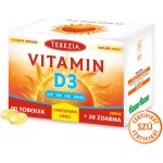 TEREZIA Vitamin D3 2000 IU Limitovaná edice 90 + 30 tobolek – Hledejceny.cz