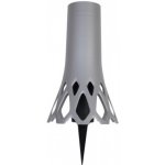 Nohel Garden Váza hřbitovní ROSETA se zápichem d9x30cm – Hledejceny.cz