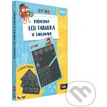 ALBI Kvído průhledná LCD kreslicí tabulka set se šablonami 10ks na baterie – Hledejceny.cz