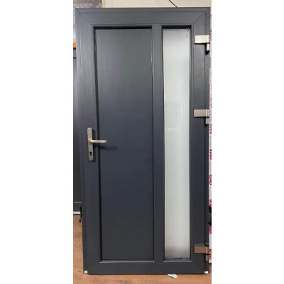 Soft Vchodové dveře FLORIDA 2 antracit/antracit 98x200 cm – Zboží Mobilmania