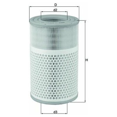 Vzduchový filtr MAHLE ORIGINAL LX 2079 (LX2079) – Hledejceny.cz