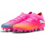 Puma FUTURE 9 MATCH FG/AG JR Růžová Oranžová Světle modrá Bílá – Zboží Dáma