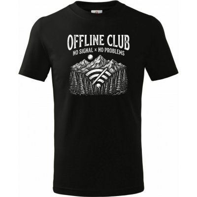Offline Club No Signal x No Problems Dětské tričko Basic – Hledejceny.cz