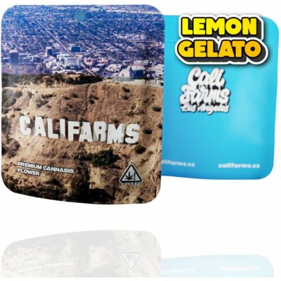 Califarms Lemon Gelato 14,6 % CBD 0,68 % THC 1 g – Zboží Dáma