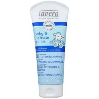 Lavera Tělový a vlasový šampon Baby & Kinder Neutral (Wash Lotion & Shampoo) 200 ml