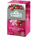 Ahmad Tea Rosehip Hibiscus and Cherry tea alupack 20 sáčků – Hledejceny.cz