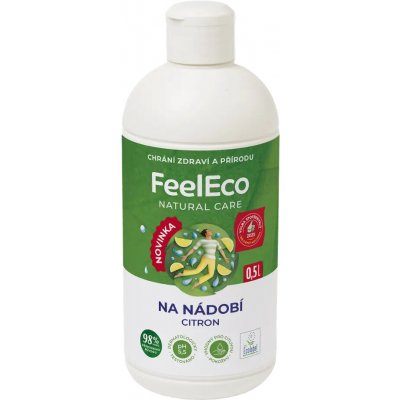FeelEco prostředek na nádobí s vůní citronu 500 ml – Zboží Dáma