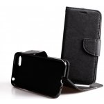 Pouzdro Fancy Diary Case Huawei Y5 2018 Černé – Zboží Živě
