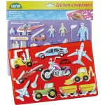 Lena kreslící šablony dopravní prostředky – Hledejceny.cz