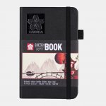 Sketchbook Sakura v pevné vazbě s bílým papírem 140g 9 x 14 – Zboží Dáma