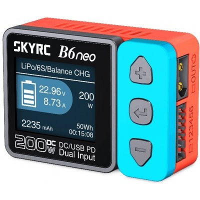 SKY RC B6 neo nabíječ 200W – Zboží Dáma