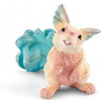 Schleich Třpytivý květinový dům s jednorožci jezerem a stájí – Zboží Dáma