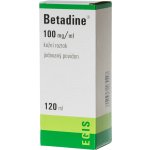 BETADINE DRM 100MG/ML DRM SOL 120ML – Hledejceny.cz