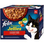 Felix Sensations Jellies Lahodný výběr v želé 24 x 85 g – Zboží Mobilmania