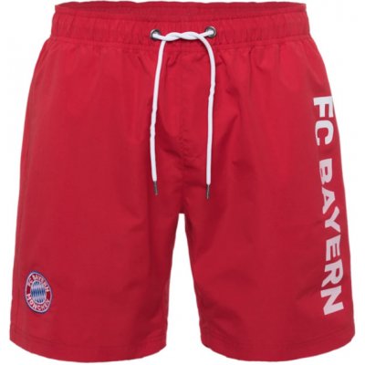 Dětské chlapecké plavky FC Bayern München Logo, červené – Hledejceny.cz