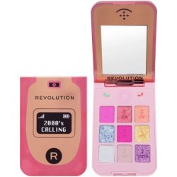 Makeup Revolution London Y2K Baby Flip Phone Eyeshadow Palette oční stín 2000's Calling 3,6 g