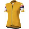 Cyklistický dres Dotout Flag yellow dámský
