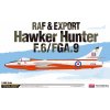 Sběratelský model Academy Model Kit letadlo 12312 RAF & Export Hawker Hunter F.6/FGA.9 1:48