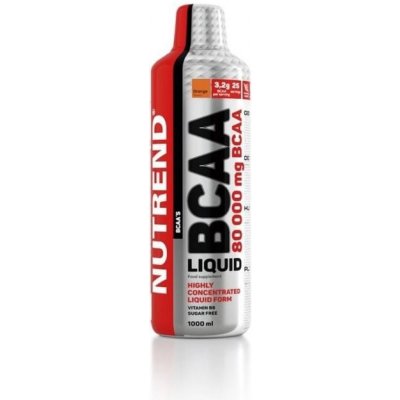 NUTREND Amino BCAA Liquid 1000 ml orange