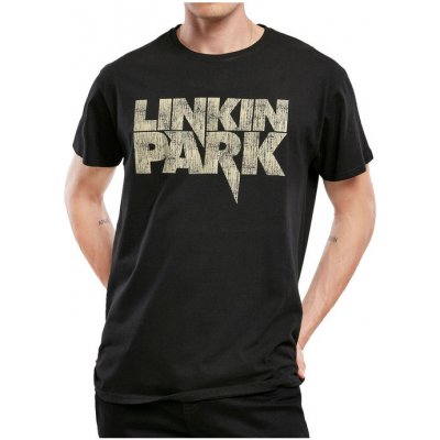 Tričko metal NNM Linkin Park Distressed Logo černá – Zboží Mobilmania