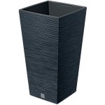 Prosperplast Květináč FURU SQUARE 24 cm antracit – Zbozi.Blesk.cz