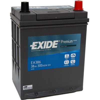 Exide Premium 12V 38Ah 300A EA386 – Zbozi.Blesk.cz