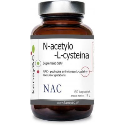 Kenay Nac Nacetylolcysteina 60 kapslí – Hledejceny.cz