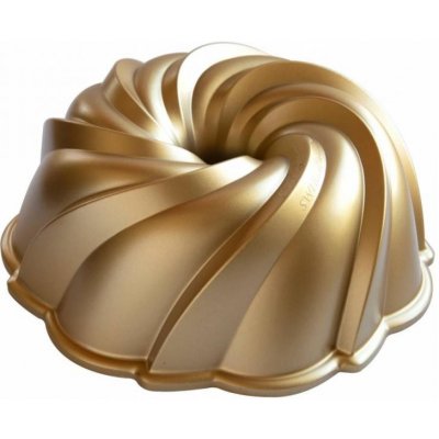 Nordic Ware forma bábovka Ware Swirl zlatá 2,4 l 94077