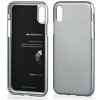 Pouzdro a kryt na mobilní telefon Apple Pouzdro Mercury i-Jelly TPU silikonové iPhone X / XS šedé