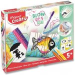 Maped Sada Creativ Blowpen String´Art Foukací pero 6 barev – Hledejceny.cz