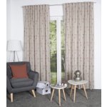 HOME WOHNIDEEN hotový závěs 85331 FOGLIO 0305 seda 245x140 cm (v x s) – Zboží Mobilmania