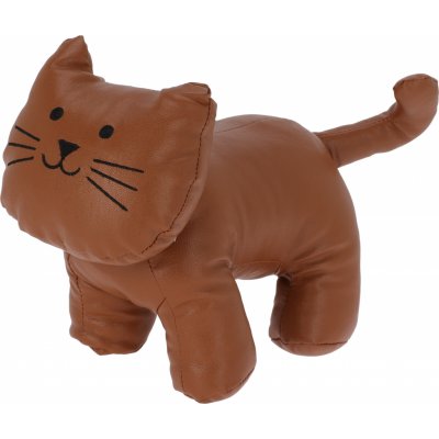 H&L Zarážka na dveře Kočka hnědá 20x28x10 cm – Sleviste.cz