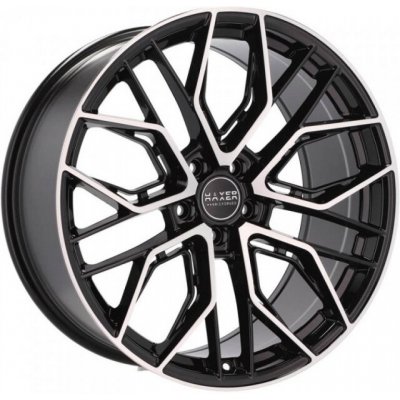 Racing Line HX015F 9x22 5x112 ET30 polished black – Hledejceny.cz