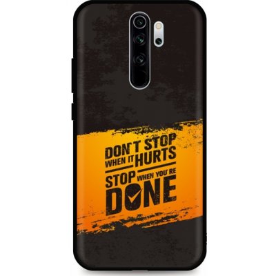 Pouzdro TopQ Xiaomi Redmi Note 8 Pro silikon Don´t Stop