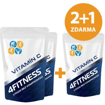 4fitness.cz 2+1 Vitamín C kyselina Askorbová 2+1 kg
