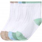 Lupilu Dětské ponožky s BIO bavlnou, 5 párů bílá – Zboží Dáma