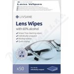 Livsane Čisticí ubrousky na brýle a čočky 50 ks – Zboží Dáma