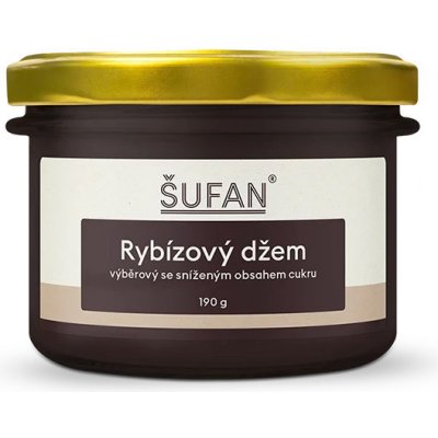 Šufan Rybízový džem 190 g – Zbozi.Blesk.cz