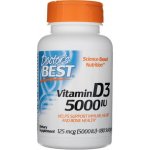 Doctor's Best Best Vitamin D3 5000 IU 180 kapslí – Hledejceny.cz