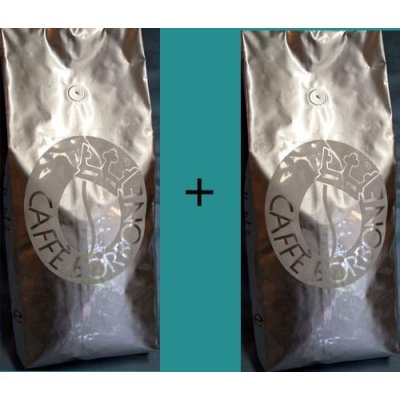 Caffé Borbone Silver Duo Espresso Classico 1 kg – Zboží Mobilmania