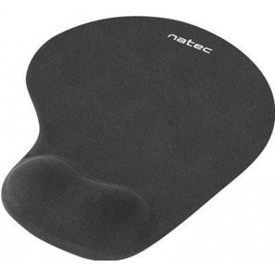 Natec Mousepad Ergonomic MARMOT gel filling, black (NPF-0783) – Zbozi.Blesk.cz