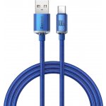 Baseus CAJY000403 Crystal shine, 1,2m, modrý – Zboží Živě