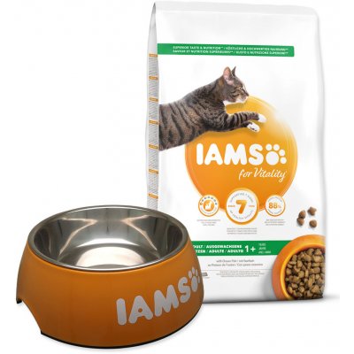 Iams for Vitality Cat Adult Ocean Fish 10 kg – Zboží Mobilmania