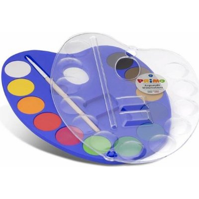 Primo 25 mm + štětec + paleta 12 barev – Zboží Dáma