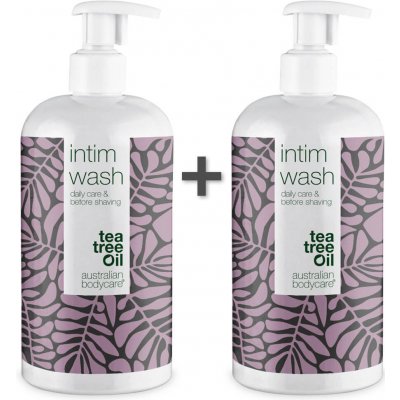 Australian Bodycare Tea Tree Oil intimní gel pro každodenní mytí a intimní péči 2 x 500 ml – Zboží Mobilmania