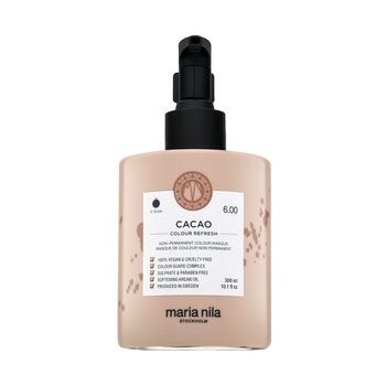 Maria Nila Colour Refresh Cacao 6.00 maska s barevnými pigmenty 300 ml